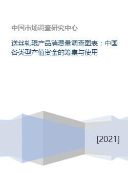 送丝轧辊产品消费量调查图表 中国各类型产值资金的筹集与使用